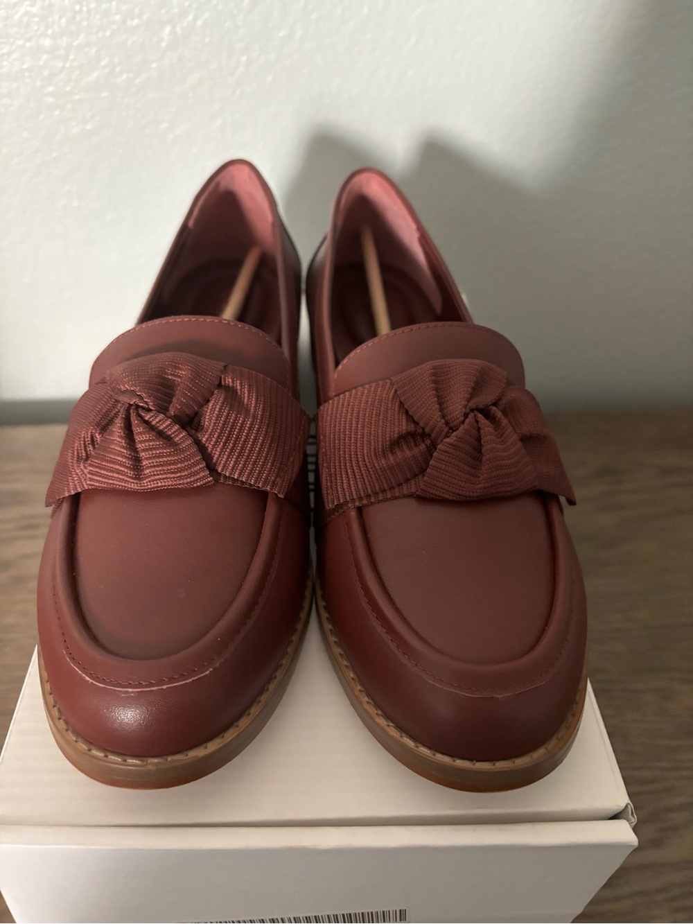 Quince Bow Penny Loafers